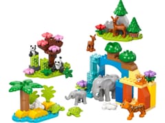 LEGO DUPLO 10446 3in1 Laukinių gyvūnų šeimos 3