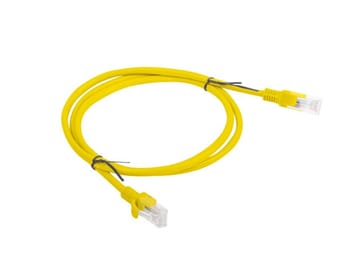 Lanberg PCU6-10CC-0100-Y tinklo kabelis Geltona 1 m Cat6 U/UTP (UTP)