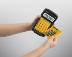 Casio WM-320MT skaičiuotuvas Kišenė Skaičiuotuvo ekranas Juoda, Geltona 3