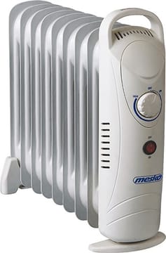 Mesko Home MS7805 Vidaus Balta 1000 W Tepalu užpildytas elektrinis šildytuvas