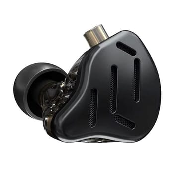KZ ZAX BLACK NO MIC - ausinės, juodos