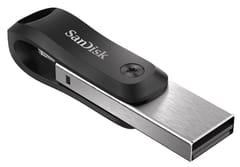 SanDisk iXpand USB atmintukas 64 GB USB Type-A / Lightning 3.2 Gen 2 (3.1 Gen 2) Juoda, Sidabras 2
