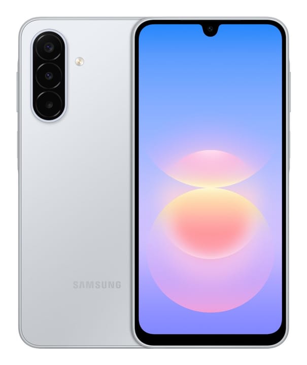 Samsung Galaxy A18 17 cm (6.7") Dviguba SIM jungtis Android 10 4G C tipo USB 4 GB 128 GB 5000 mAh Sidabras