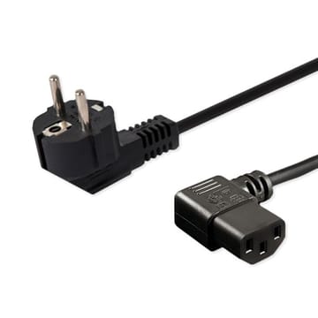 Savio CL-116 maitinimo kabelis Juoda 1,8 m IEC C13
