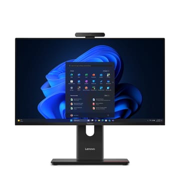 Lenovo ThinkCentre M70a Gen 6 Intel Core Ultra 5 225T 60,5 cm (23.8") 1920 x 1080 pikseliai Viskas viename kompiuteryje 16 GB DDR5-SDRAM 512 GB SSD Windows 11 Pro Wi-Fi 6E (802.11ax) Juoda