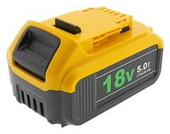 PATONA Premium Akumuliatorius DeWalt DCB184 (18V 5.0Ah XR) Juodas, Geltonas 4