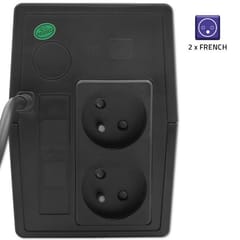 Qoltec 53772 nepertraukiamo maitinimo resursai (UPS) „Line-Interactive“ 0,65 kVA 360 W 1 AC išvestis(ys / čių) 5