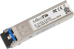 Mikrotik S-31DLC20D tinklo siųstuvų-imtuvų modulis 1250 Mbit/s SFP 1310 nm 4