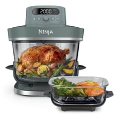 Ninja CRISPi PRO 7-in-1 Vienas 5,7 L Autonominės 2050 W Karšto oro gruzdintuvė Pilka, Permatomas 3