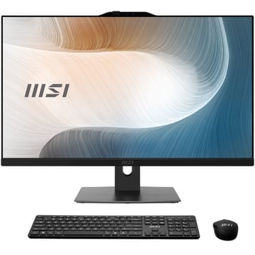 MSI Modern AM272P 1M-1293XEU asmeninis kompiuteris / darbo stotis „viskas viename“ Intel Core 5 120U 68,6 cm (27") 1920 x 1080 pikseliai Viskas viename kompiuteryje 16 GB DDR5-SDRAM 512 GB SSD Wi-Fi 6E (802.11ax) Juoda
