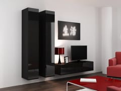 Cama VIGO 9 CZ/CZ svetainės sekcija Spinta daiktams ir garso / vaizdo technikai laikyti 1