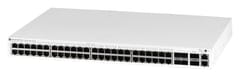 Mikrotik CRS354-48P-4S+2Q+RM tinklo komutatorius Valdomas L3 Gigabit Ethernet (10/100/1000) Maitinimas per Eternetą (PoE) 1U