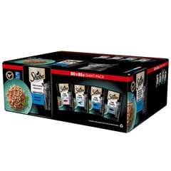 SHEBA Delicacy Žuvies skonio želė - drėgnas kačių maistas - 80x 85g 1