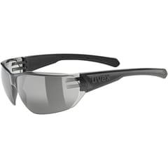 UVEX Equate dviračių akiniai Black Matt/Smoke 5