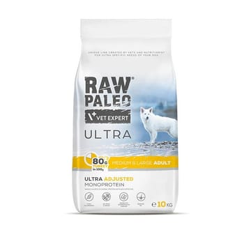 VETEXPERT Raw Paleo Ultra Medium&Large Adult Turkey - sausas šunų maistas - 2 kg