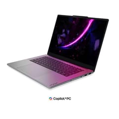 „Lenovo Yoga Pro 7i Aura Edition Ultra 7 356H“ 15,3 colių 2,5K WQXGA OLED 500 nits 165 Hz AG 32 GB LPDDR5X-8533 SSD 1 TB „GeForce RTX 5050“ 8 GB kamera 5,0 MP + IR 84 Wh „Windows 11 Pro“ „Luna Grey“ 2
