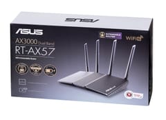 ASUS RT-AX57 belaidis maršrutizatorius Gigabitinis eternetas Dviguba juosta (2,4 GHz / 5 GHz) Juoda 8