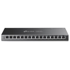 TP-Link TL-SG116P tinklo komutatorius Ne-valdomas Gigabit Ethernet (10/100/1000) Maitinimas per Eternetą (PoE) Juoda
