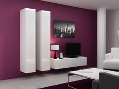 Cama VIGO 9 BI/BI svetainės sekcija Spinta daiktams ir garso / vaizdo technikai laikyti