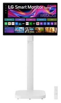 LG 32U889SA-W kompiuterio monitorius 80 cm (31.5") 3840 x 2160 pikseliai 4K Ultra HD LCD Lietimui jautrus ekranas Terminalas Balta