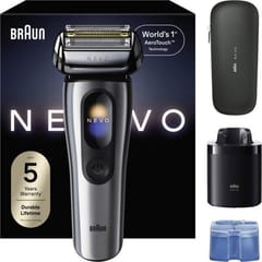 Braun NEVO 917667 skustuvas vyrams Apkarpymo mašinėlė Sidabras 2