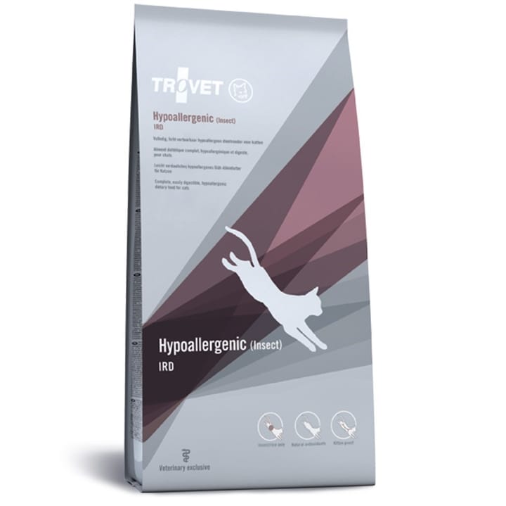 TROVET Hipoallergenic Insect IRD - sausas kačių maistas - 2,5kg