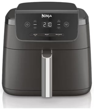 Ninja AF110EU gruzdintuvė Vienas 4,7 L Autonominės Karšto oro gruzdintuvė Juoda