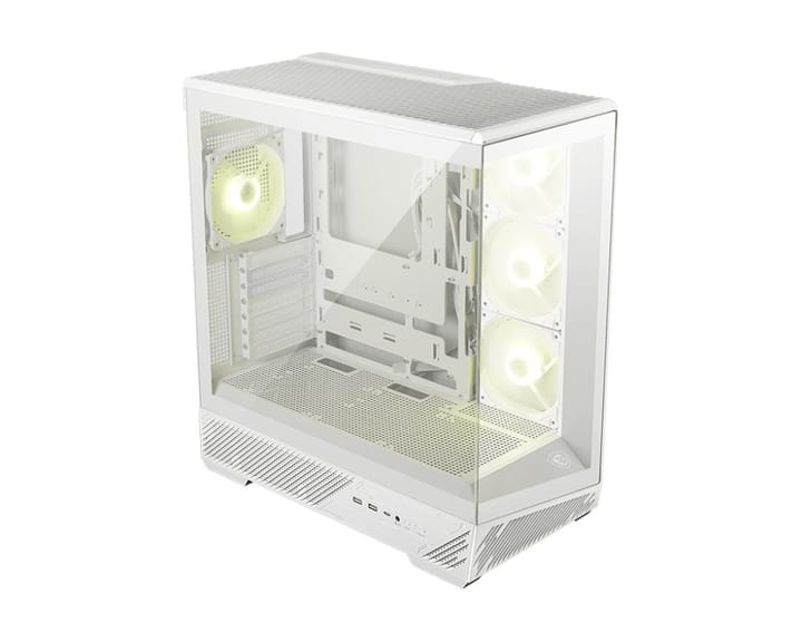 MSI MAG PANO 130R PZ WHITE kompiuterio korpusas „Midi Tower“ Balta