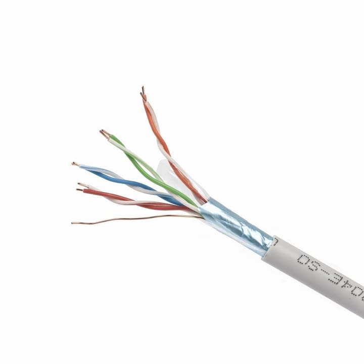 Gembird CAT5e FTP 100m tinklo kabelis Pilka F/UTP (FTP)