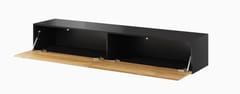 Cama VIGO 1 C/DW svetainės sekcija Spinta daiktams ir garso / vaizdo technikai laikyti 5
