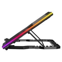 RAMPAGE nešiojamojo kompiuterio aušinimo padas su RGB apšvietimu 3