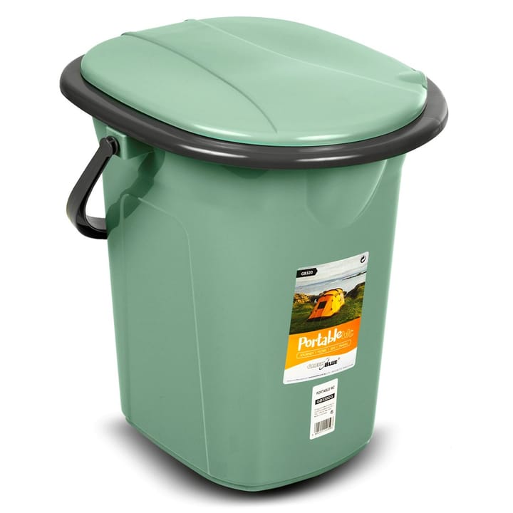 GreenBlue GB320GG žalios ir pilkos spalvos kelioninis tualetas