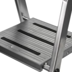 Krause Safety Sulankstomos kopėčios sidabrinės 6
