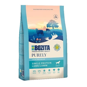 BOZITA Purely Adult Lamb - sausas maistas šunims - 11kg