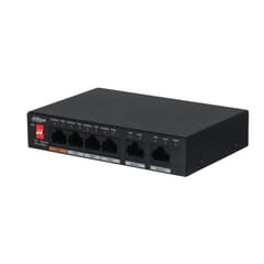 Dahua Technology PFS3006-4ET-60 Ne-valdomas L2 Fast Ethernet (10/100) Maitinimas per Eternetą (PoE) Juoda 2