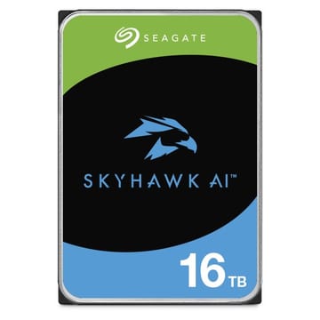 Seagate SkyHawk AI vidinis kietasis diskas 16 TB 7200 RPM 512 MB 3.5" Serial ATA III (ST16000VE004)