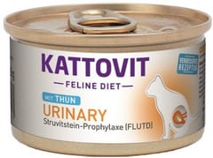 KATTOVIT Feline Diet Urinary Tuna - šlapias kačių maistas - 85g