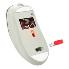 DEFENDER MOUSE DANA MB-266 WHITE 52266 4