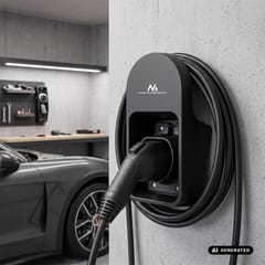 „Maclean“ sieninis laikiklis elektromobilio įkrovimo kabeliui ir jungčiai, universalus, „Type 2“, maks. apkrova 10 kg, MC-901 7