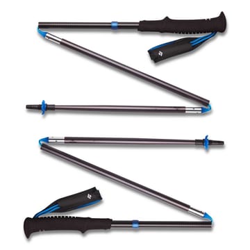 Treko lazdos Black Diamond DISTANCE Z POLES PEWTER