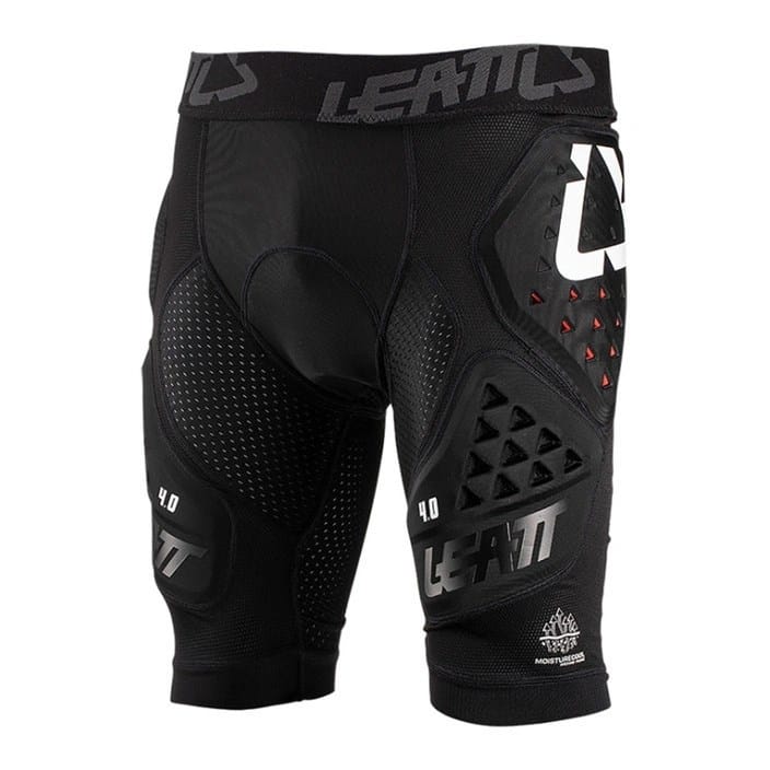 Apsauginiai šortai LEATT Impact Shorts 3DF 4.0, dydis M, juodi