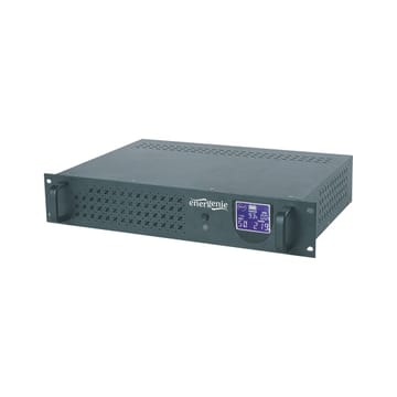 Gembird - Ups rack 19'' 3.4u 1500va, 4xiec 230v out, iec14 in,rj11, usb, lcd „Line-Interactive“ 1,5 kVA 900 W 4 AC išvestis(ys / čių)