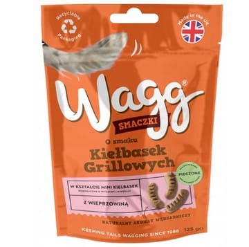 WAGG Treats Grilling sausages - skanėstas šuniui - 125g
