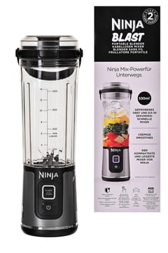 Ninja Blast 0,53 L Trintuvas „Sport blender“ 14,4 W Juoda