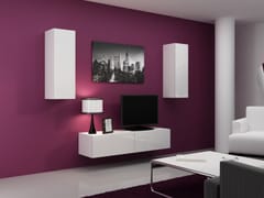 Cama VIGO 7 BI/BI svetainės sekcija Spinta daiktams ir garso / vaizdo technikai laikyti