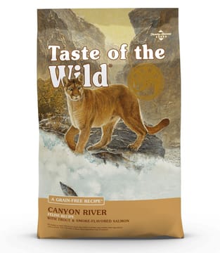 TASTE OF THE WILD Canyon River - sausas kačių maistas - 2kg