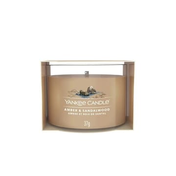 Kvapioji žvakė YANKEE CANDLE AMBER & SANDALWOOD 37 g mini