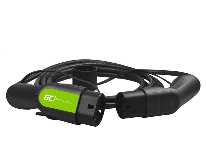 Green Cell EV13 elektromobilių įkrovimo kabelis Juoda Type 2 1 5 m