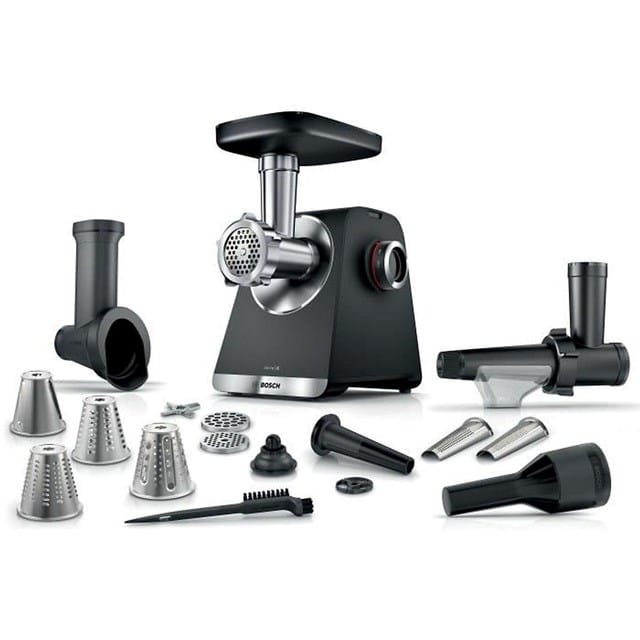 Bosch MFW S660B mėsmalė Juoda, Sidabras
