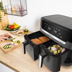 Tefal Easy Fry Dual XXL EY942HE0 gruzdintuvė Dvigubas 11 L Autonominės 2020 W Karšto oro gruzdintuvė Pilka 4